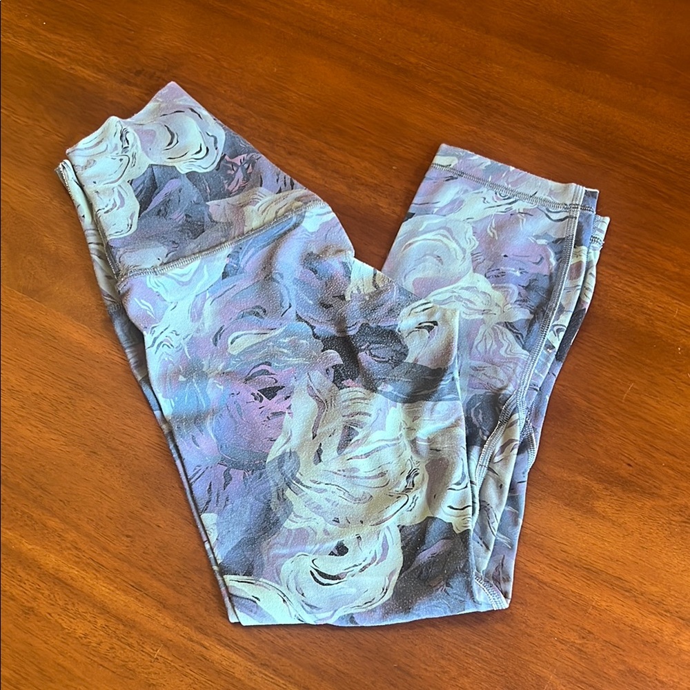 Lululemon Floral Patterned Leggings